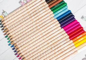 Lápices de colores y de escritura